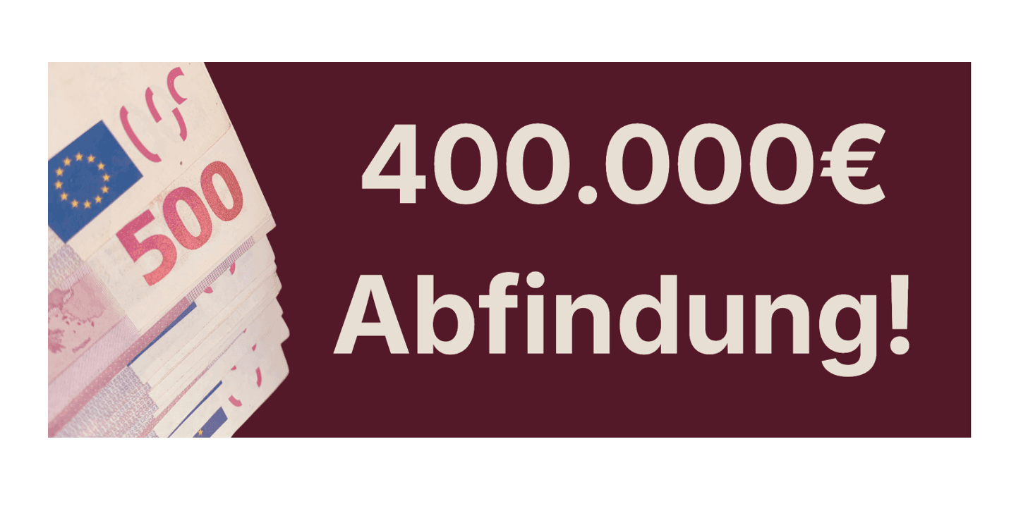 Warum deutsche Großkonzerne bis zu 400.000€ Abfindungen zahlen wollen